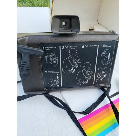 Retro Polaroid MinuteMaker Land Camera 80s colorpack original box photography - Picture 6 of 6